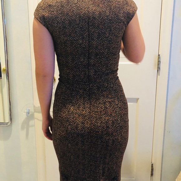 Zac Posen Cap Sleeve Dress - Picture 3 of 7